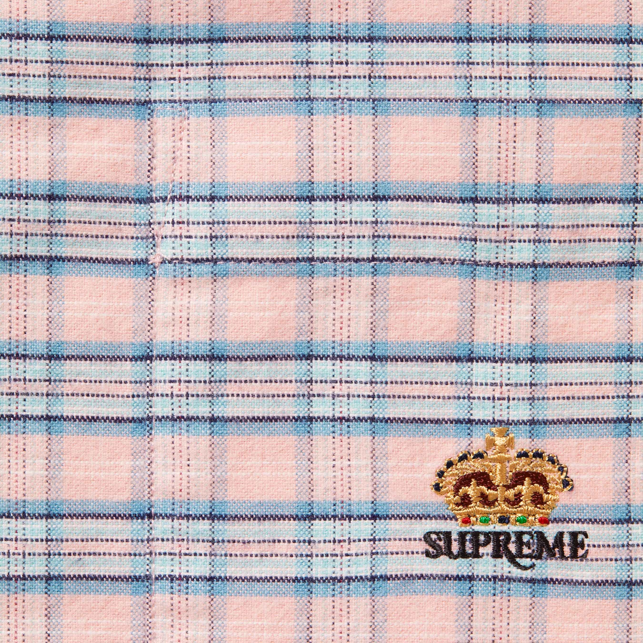 Loose Fit Flannel Oxford Shirt view 7